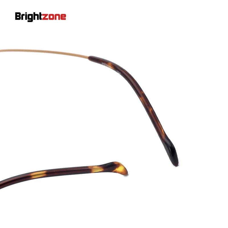 Brightzone прямоугольные очки без оправы из чистого титана оправа для очков