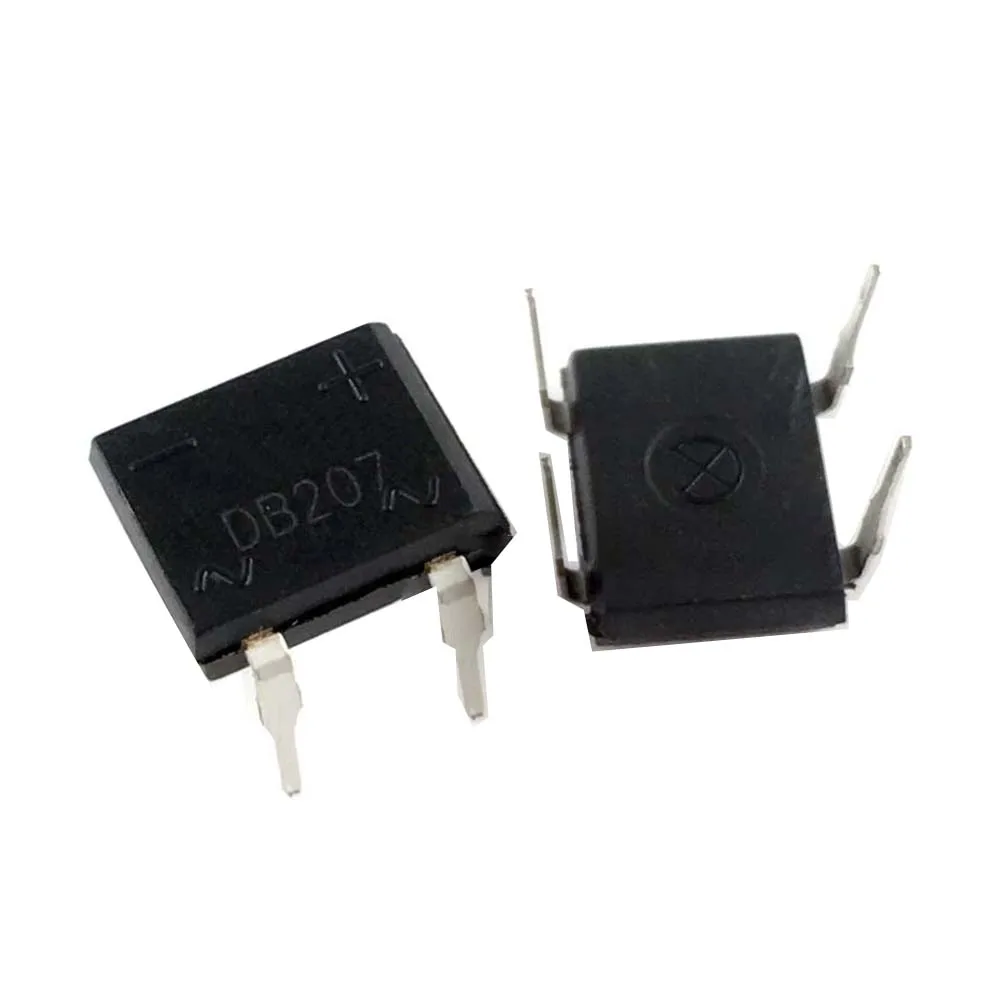 

10PCS DB207 DIP B207 DIP4 Bridge Rectifiers 1000V 2A new and original IC