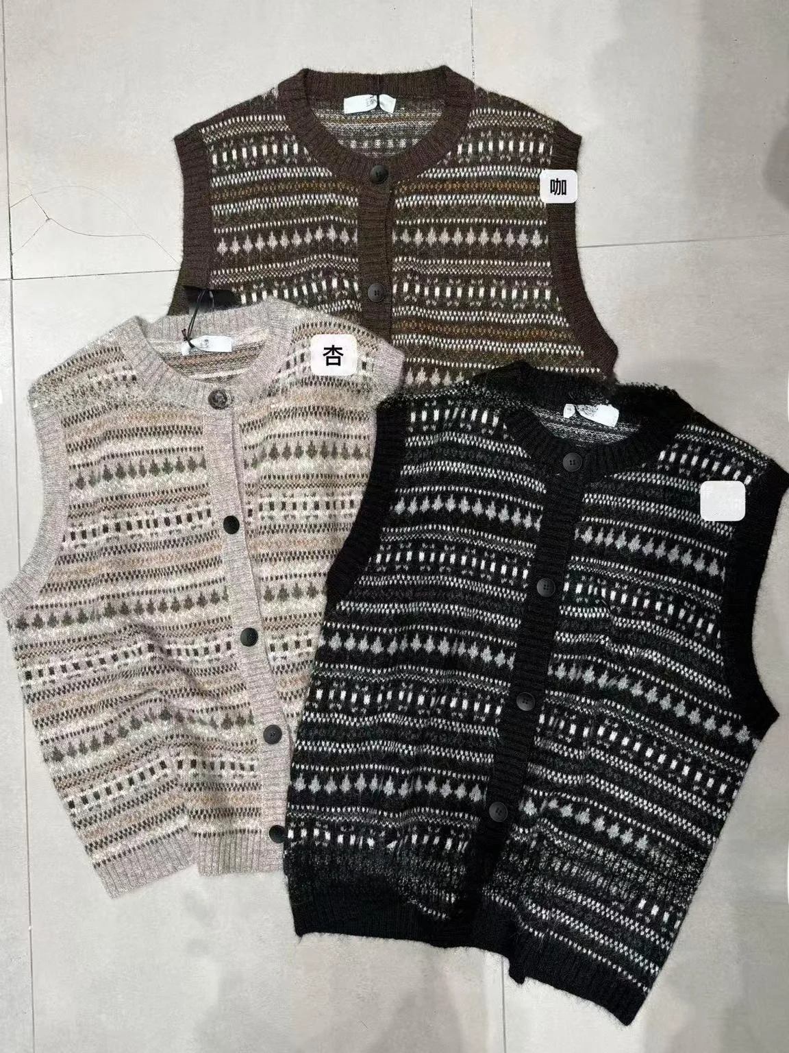 Xiao Wangjia 8504 новый зимний корейский свободный кардиган больших размеров для полных