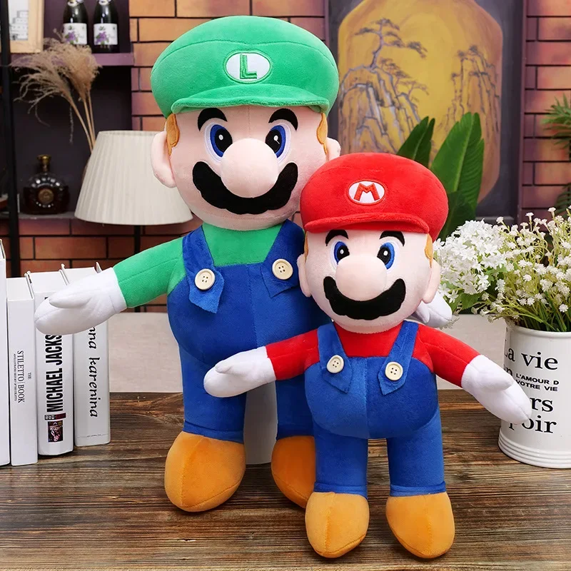 

Super Mary Series figurine enfant super doux peluche jouet Mario Doll Game Perimeter peluche jouet poupée hold - up oreiller