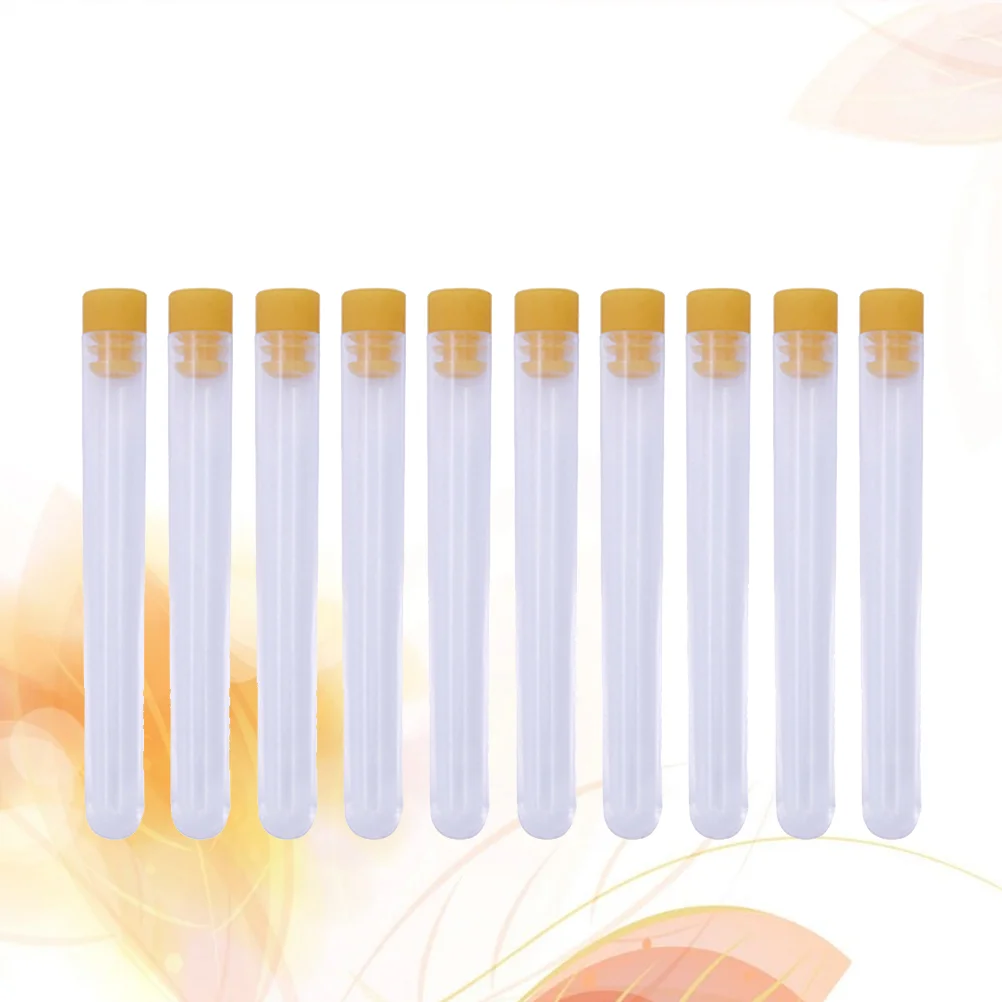 

10 pcs Needle Holder Clear Needle Tube Yarn Needle Tube Sewing Needle Bottles Needle Storage