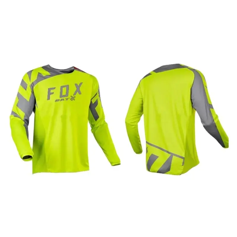 

Summer Downhill camouflage breathable BAT FOX mountain bike cycling jersey Off-road mountain bike For Men