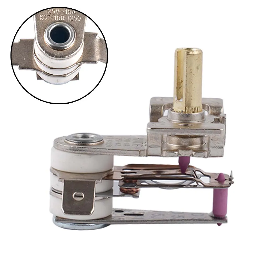 1 шт. AC 250 В переключатель температуры нагревательный биметаллический термостат