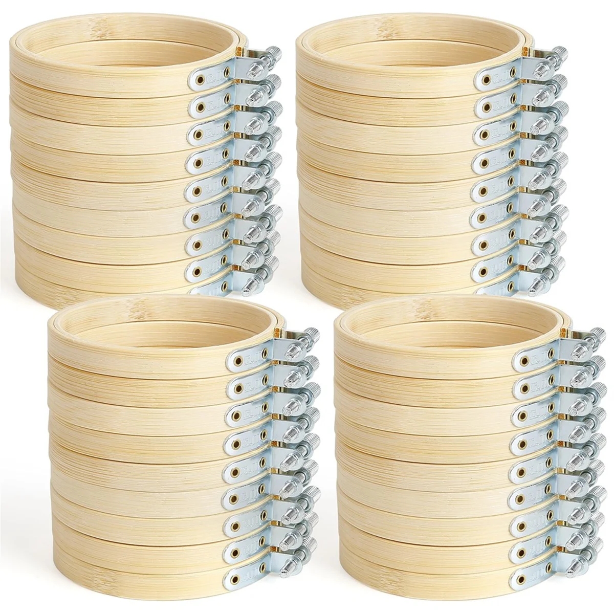 Мини-обруч для вышивания 3 дюйма 8 см 36 шт.