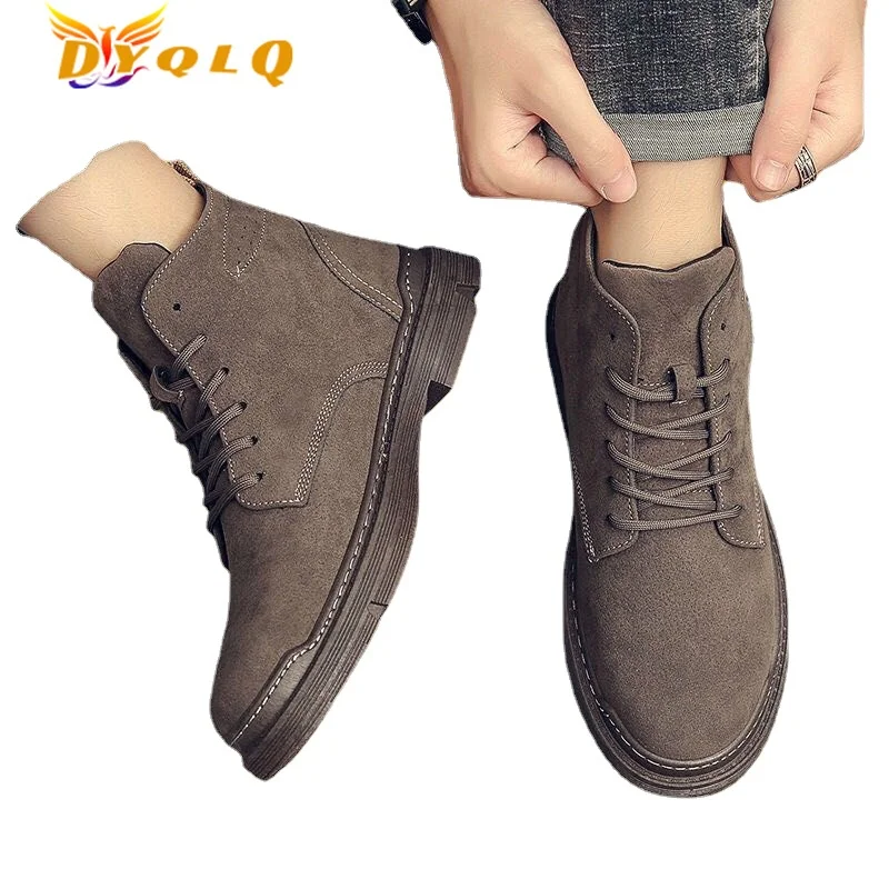 

New Men's Running Shoes Outdoor Jogging Hiking Sneakers Lace-Up Sneakers Comfortable Lightweight Soft