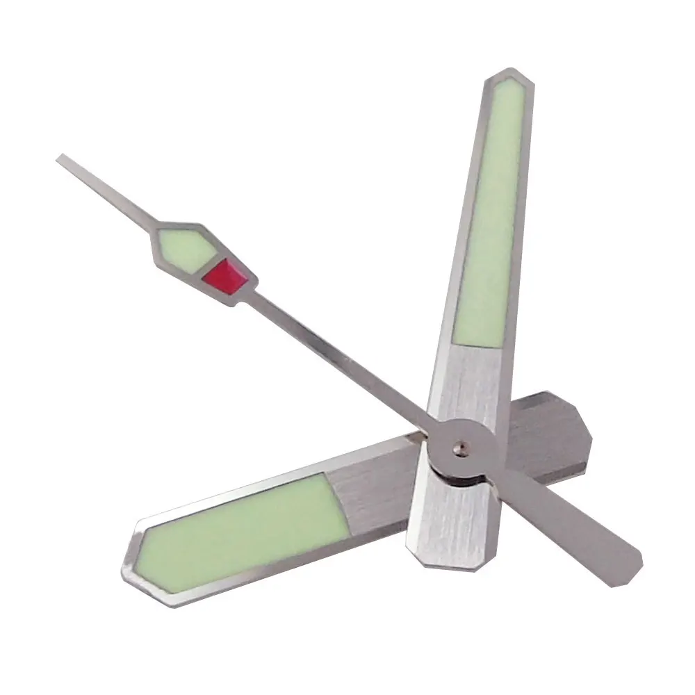 Matelion Super C3 светящийся серебристо-зеленый набор стрелок для часов NH35 NH36 SKX007 009 SKX017