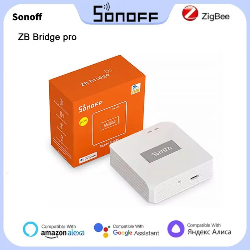 

Шлюз SONIFF ZB Bridge-P Zigbee 3,0 Bridge pro smart scene, шлюз zigbee с поддержкой управления eWeLink, устройства sonoff ZigBee для умного дома