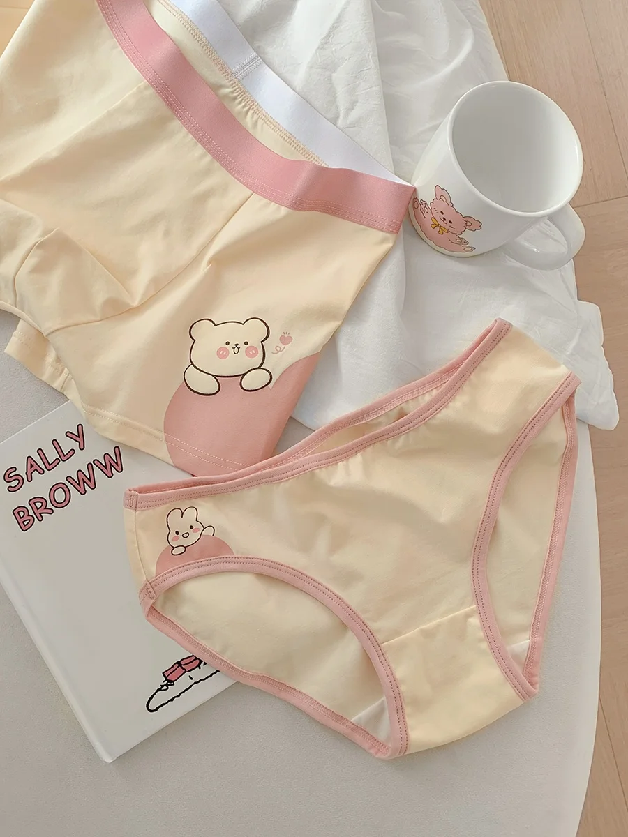 [COUPLE'S] Наклейки Sweet Love * Мужское и женское нижнее белье с изображением кролика