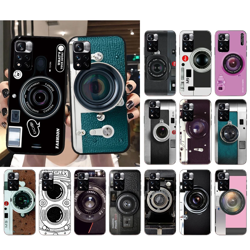 

Phone Case For Xiaomi Redmi Note 12Pro 11 11S 11T Pro 10 9Pro Note10S Redmi 10 9 10C 9C Camera