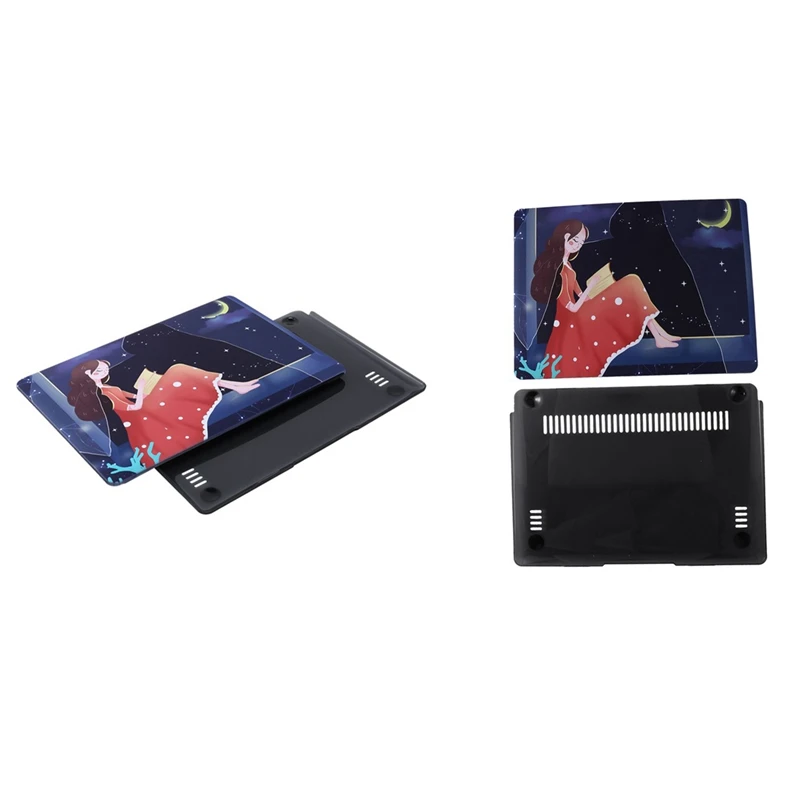 

Laptop Case 3D Printing Case Cartoon Case Suitable For HUAWEI Matebook Light Weight Laptop Case(Girl)