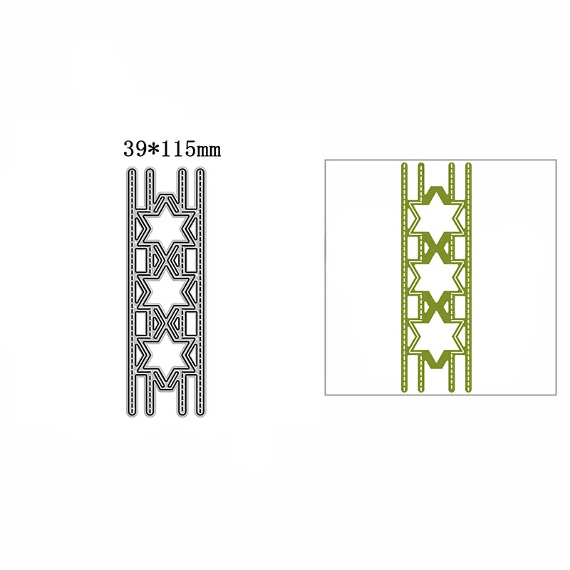 Новый металлический штампованный шаблон для скрапбукинга создание открыток