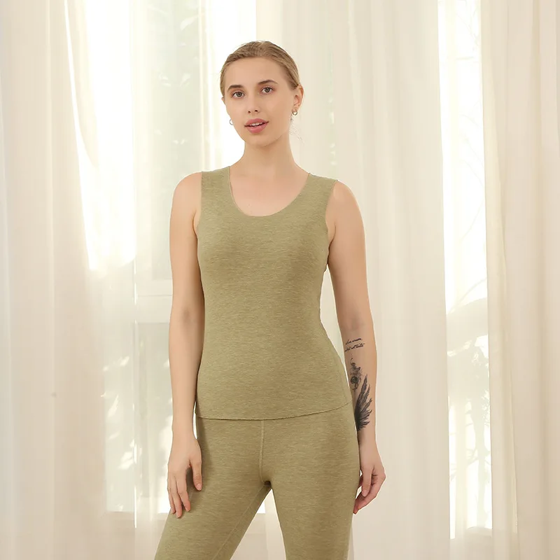 Электрическая термальная осенняя одежда длинные брюки рубашка женский костюм