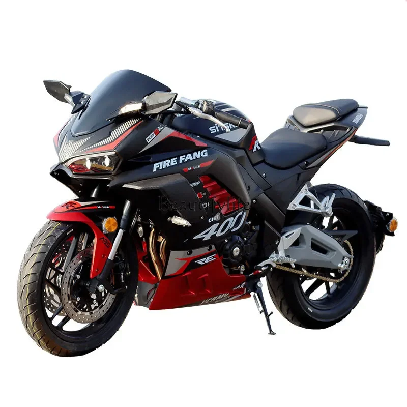 Мотоцикл Fire Tooth 400 Джилун Ниндзя двухцилиндровый с водяным охлаждением для
