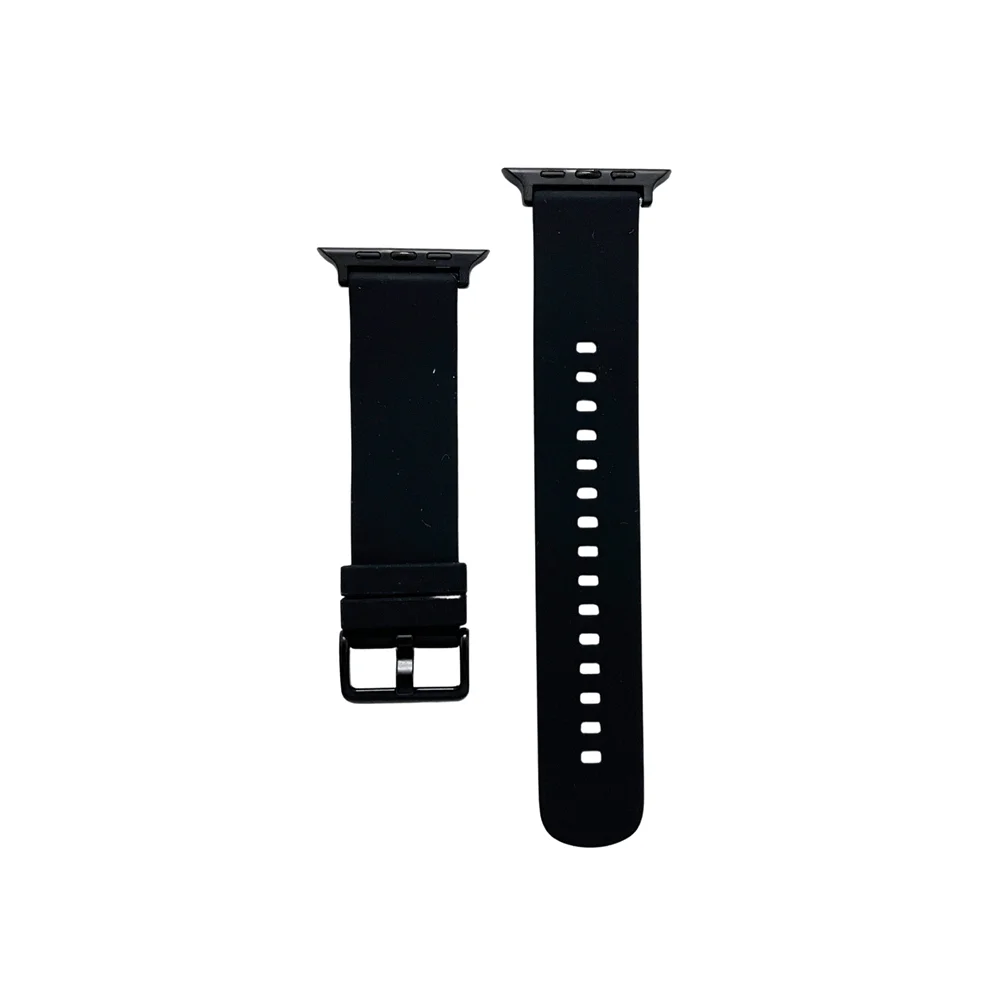 

Soft Silicone Sport Band for Apple Watch SE 7 Series 41 45mm Rubber Watchband Strap Smart iWatch 65432 SE 42 38 40 44MM Bracelet