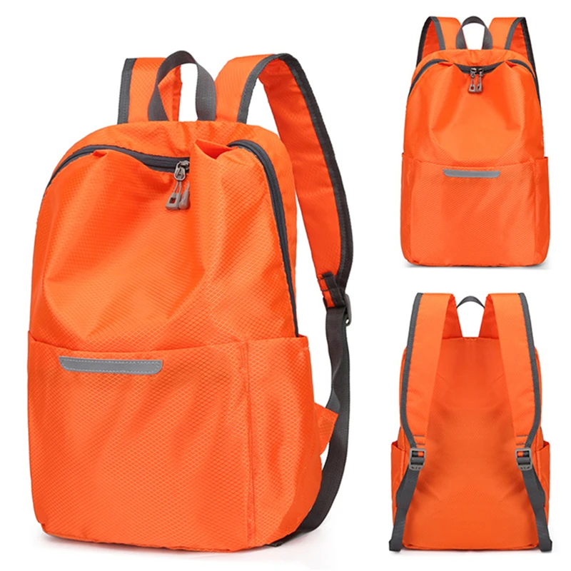 

Backpack Women Men Foldable Multi-Functional Backpacks Large Capacity Zipper Travel Waterproof Bag Pack For Unisex 2023