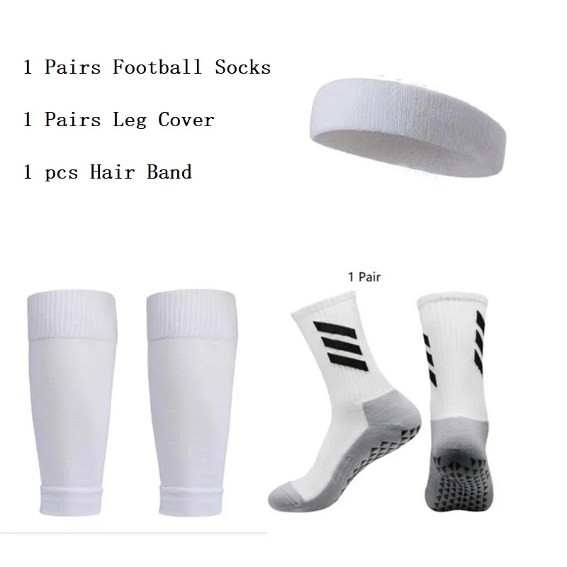 3 шт./комплект противоскользящие футбольные носки