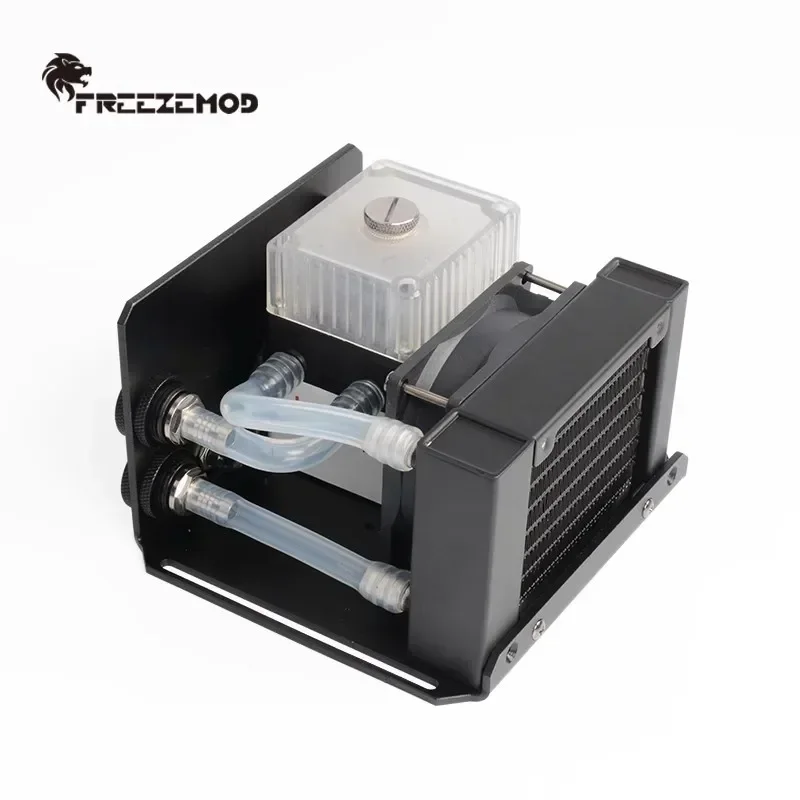 Фото FreezeMod SLMZ-B-B Медицинский небольшой лазерный косметический инструмент Промышленный модуль с водяным охлаждением Одиночный вентилятор, DC12V-24V RPM2000 4000, №2