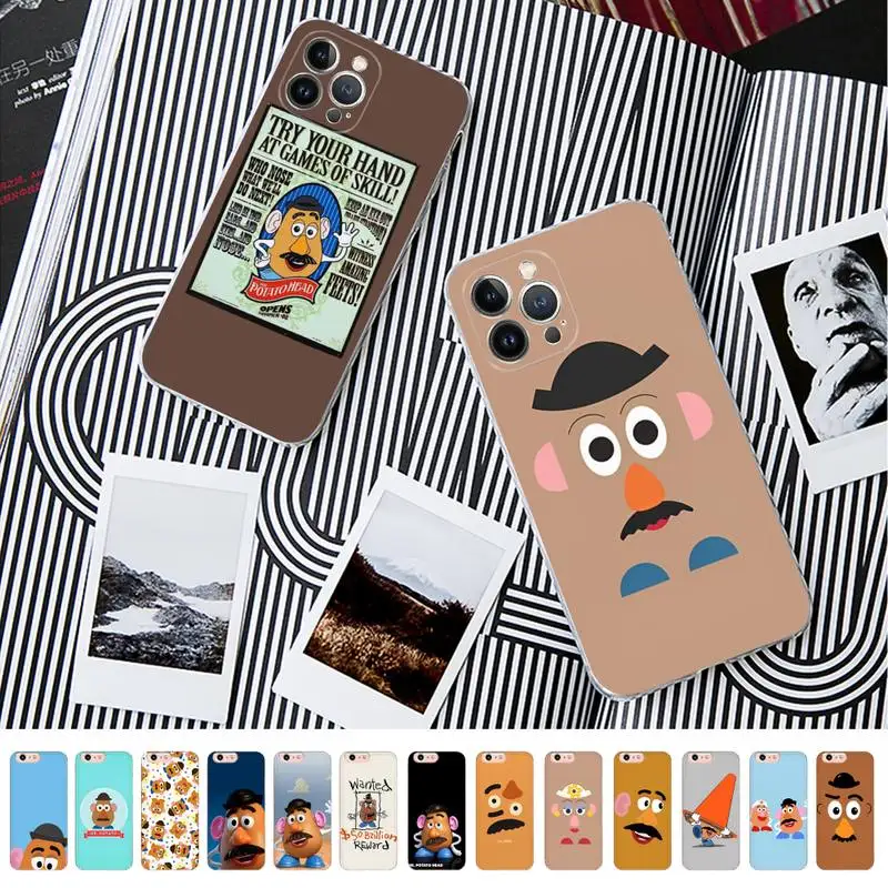 

Disney Toy Story Mr.Potato Head Phone Case For iPhone 14 11 12 13 Mini Pro XS Max Cover 6 7 8 Plus X XR SE 2020 Funda Shell