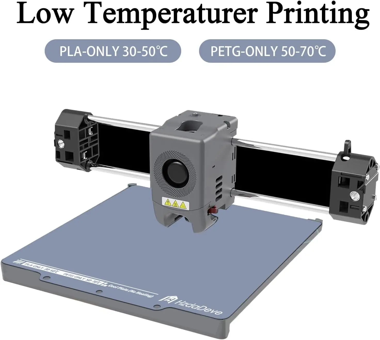 Совместимо с FLASHFORGE AD5M AD5X: синяязеленаясерая охлаждающая подложка для 3D-печати + двусторонняя текстурированная поверхность PEI (золото) + PEO PET SP (art.: 3920daeea1285) - 3920daeea1285