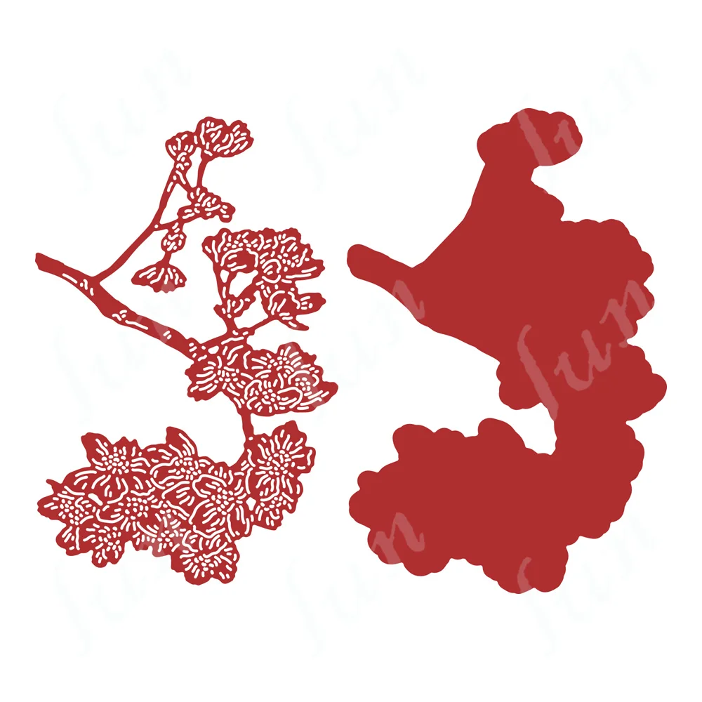 

Blooming Blossom Die Set Metal Cutting Dies Scrapbook Diary Decoration Hot Sale New Embossing Stencil Diy Greeting Card Handmade