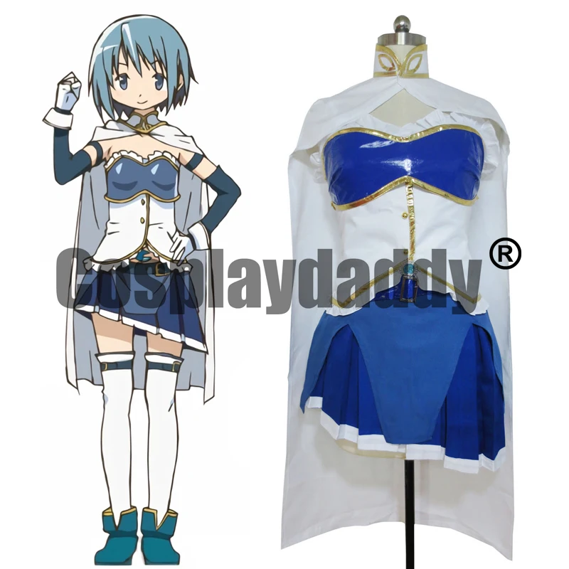

Магическая девушка Puella Magi Madoka Magica, магический костюм для косплея Sayaka Miki