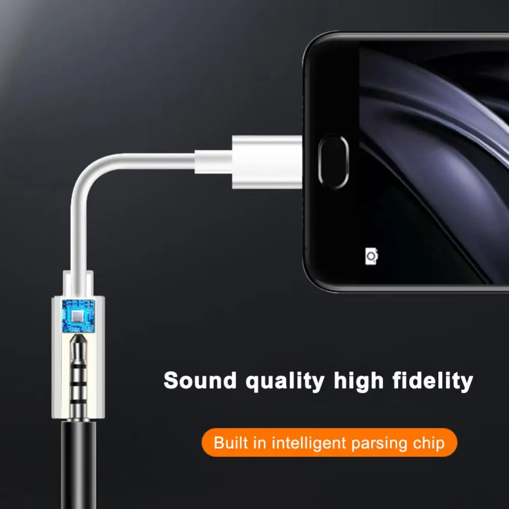 

Adapter Cable Smart Phone Adapter Portable Earphone Adapter Aluminum Alloy Aux Audio Cable Converter For Huawei P20 Xiaomi Mi 10