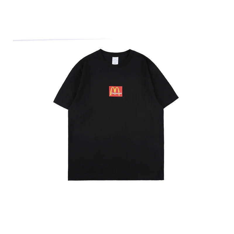 Футболка Мужская/Женская свободного покроя хлопок короткий рукав брендовая M