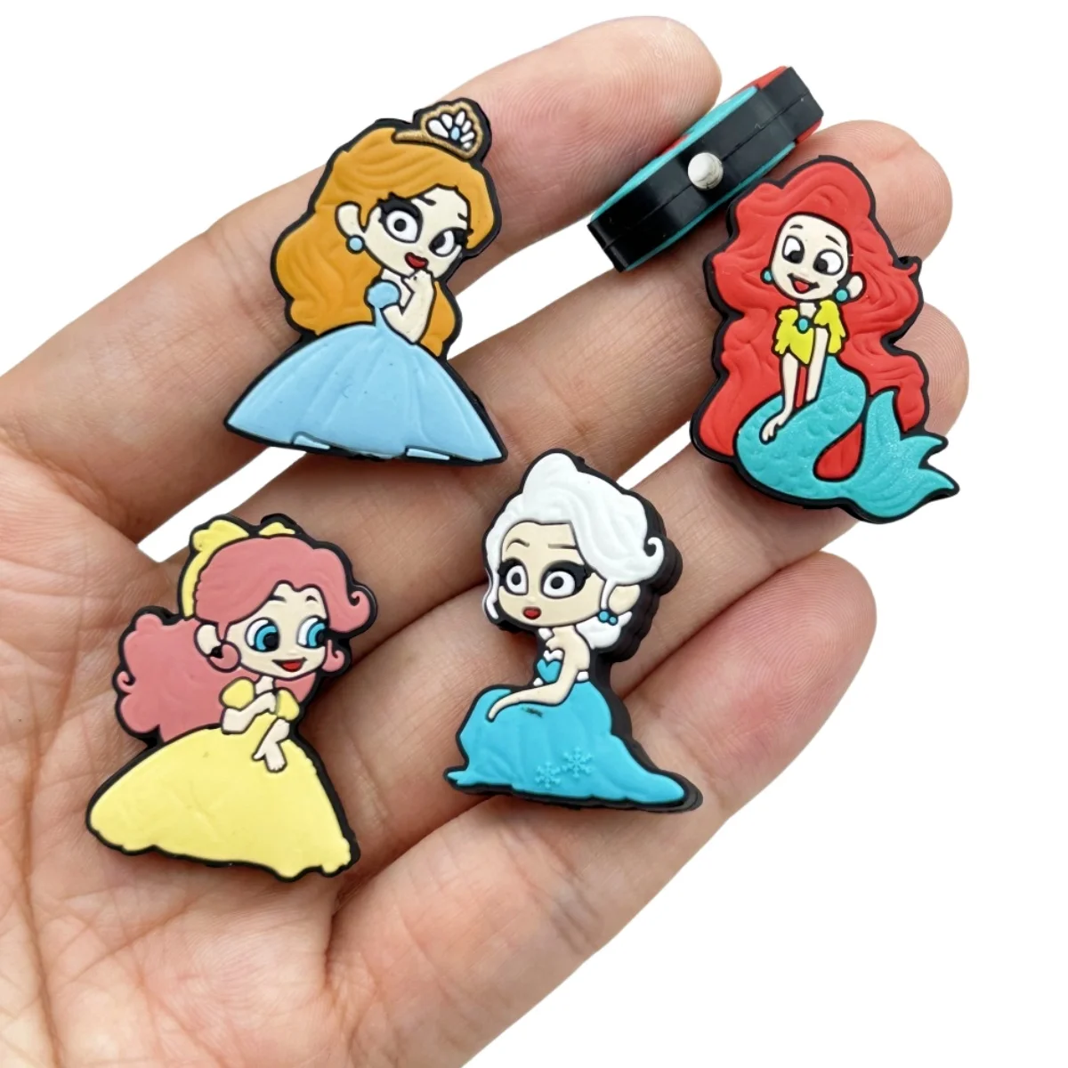 10 шт. сделай сам Мультяшные миниатюрные силиконовые бусины цепочка для сосков