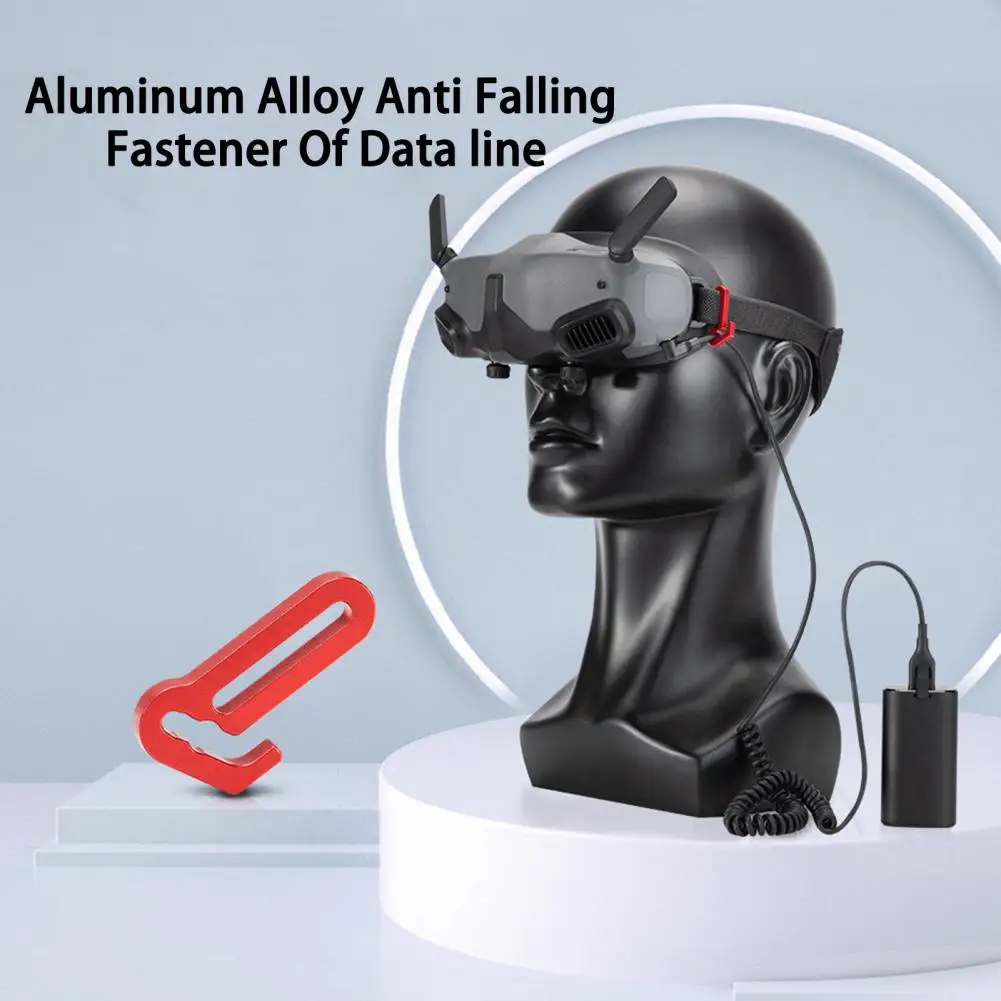 

Drone Glasses Cable Fastener Durable Hard Corrosion-resistant Drone Camera Glasses Power Cable Fixing Clip