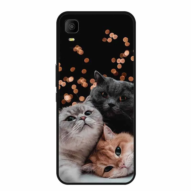 5 ''для TCL A30 чехол прекрасный силиконовый мягкий ТПУ защитный с рисунком для A3