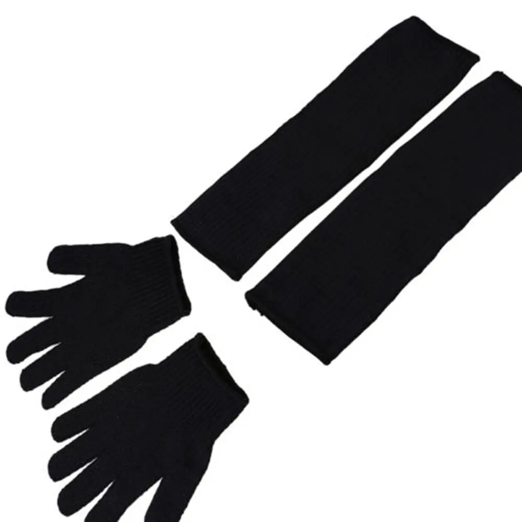 

Cut-Resistant Working Safety Gloves and Arm Sleeves Anti-Cut Protective Stainless Steel Wire for Butcher Builder Gardener