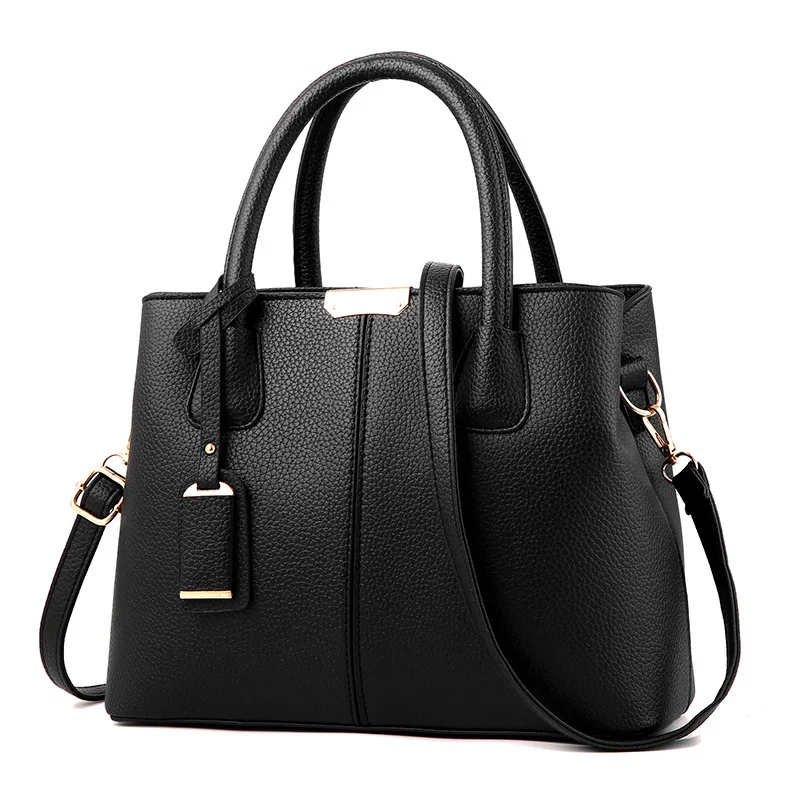 

European and American foreign trade women's bag 2023 new fashion litchi pattern women's handbag single shoulder diagonal bag