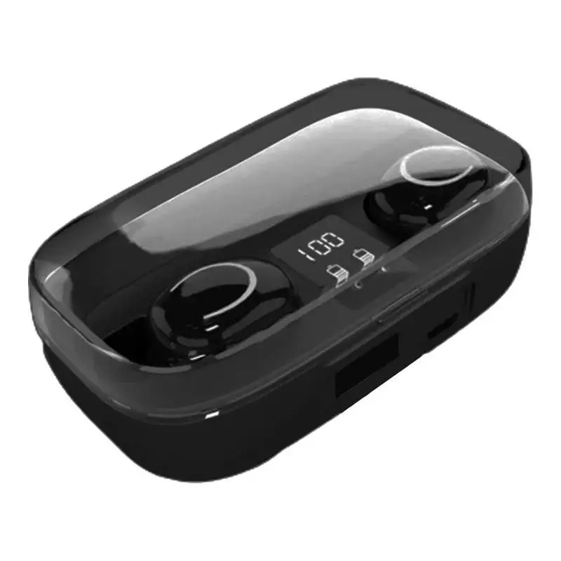 

Wireless Earbuds Bluetooths Headphones With Wireless Charging Case | LED Digital Display Waterproof Earphones For Sports Gym