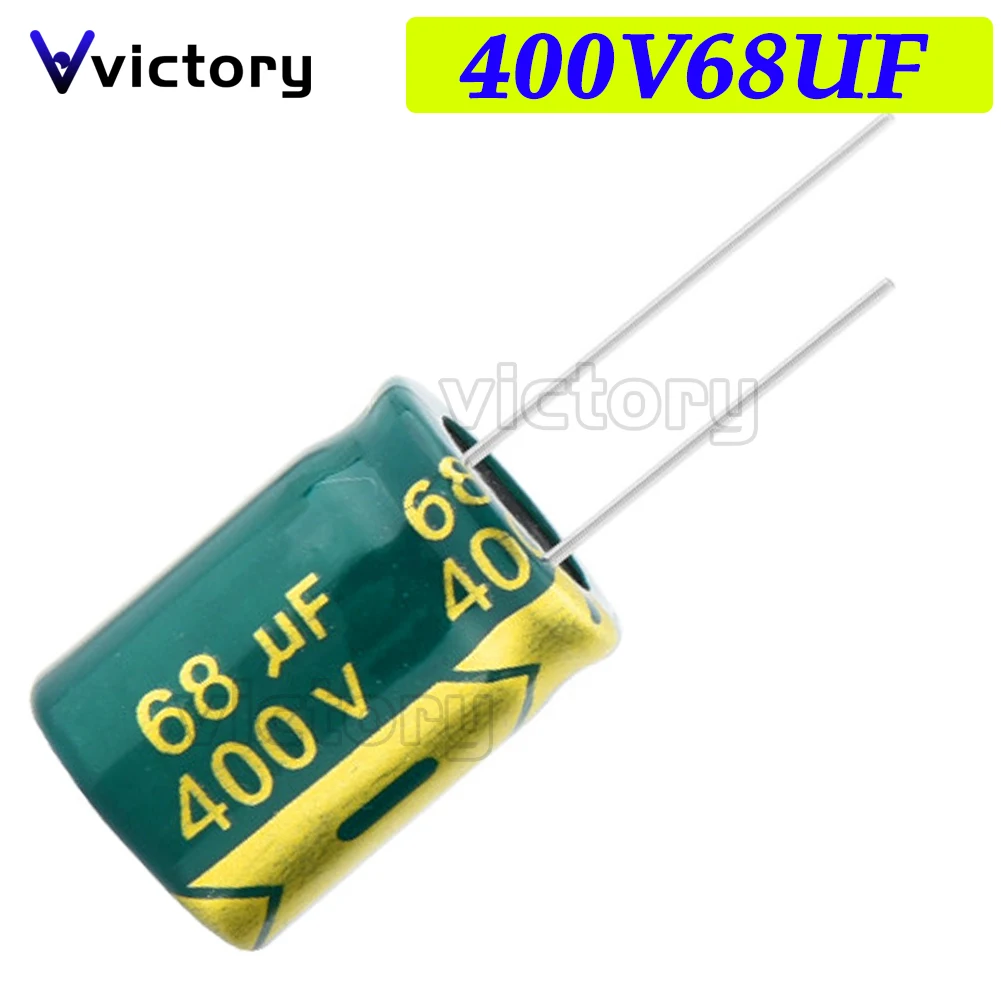 10 шт. алюминиевый электролитический конденсатор 400V68UF 16*25 мм 68 мкФ 400 в 18X25 16X22 16X20 -
