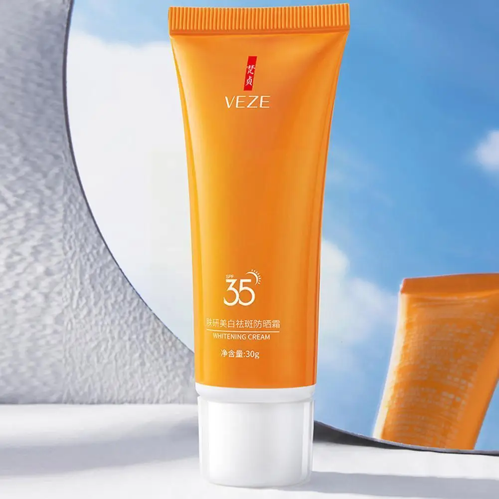 

40g Summer Women Sunscreen SPF 15 35 Cover Uv Protection Brightening Moisturizing Cream Suit For Face And Body U6G0