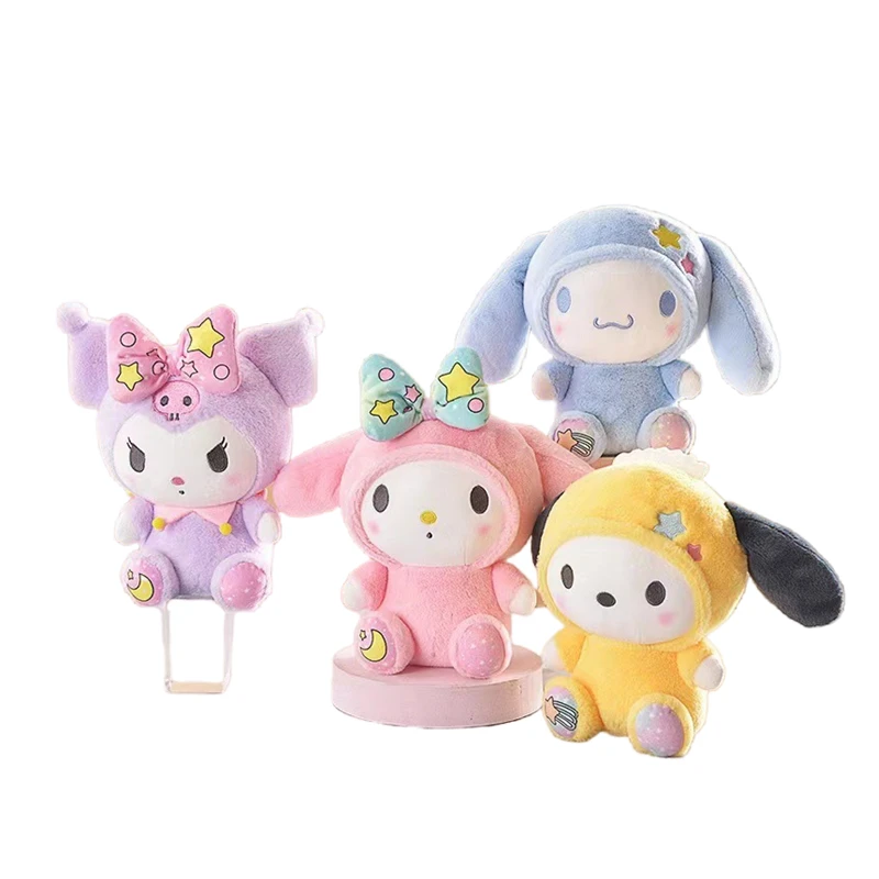 

Sanrio Cute Kuromi My Melody Cinnamoroll Kawaii Plush Toy Pochacco Plush Pillow Birthday Gift Tanabata Gift