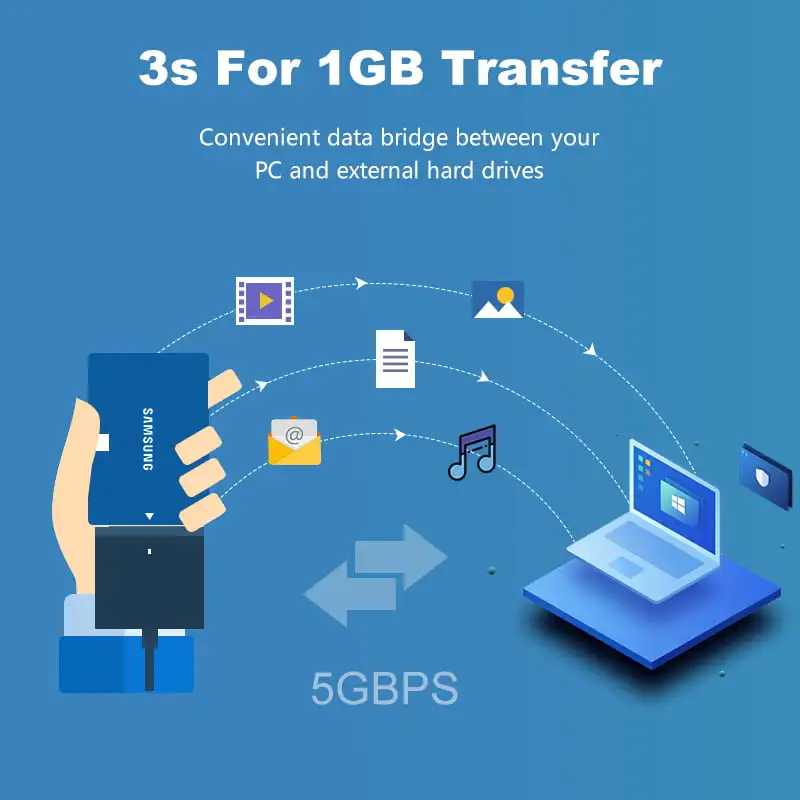 ELECTOP компьютерный аппаратный Кабель USB 3 0 к Sata адаптер конвертер резьбовой в 2 5/3 5