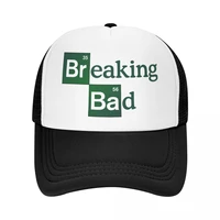cool breaking bad baseball cap trucker hat for men women personalized adjustable adult hip hop snapback caps summer hats