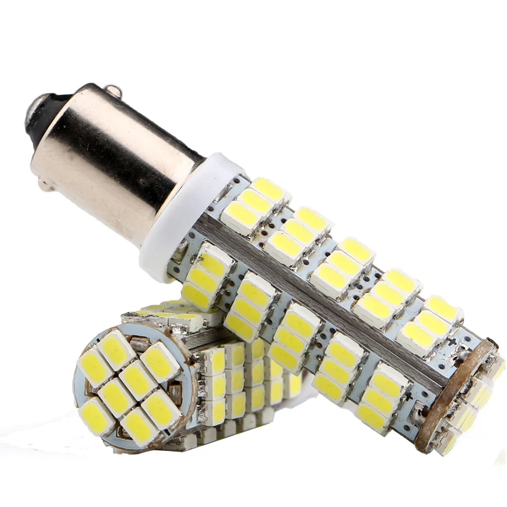 10 шт. BA9S 60 SMD 1206 светодиодные лампы T4W индикатор для стайлинга автомобиля