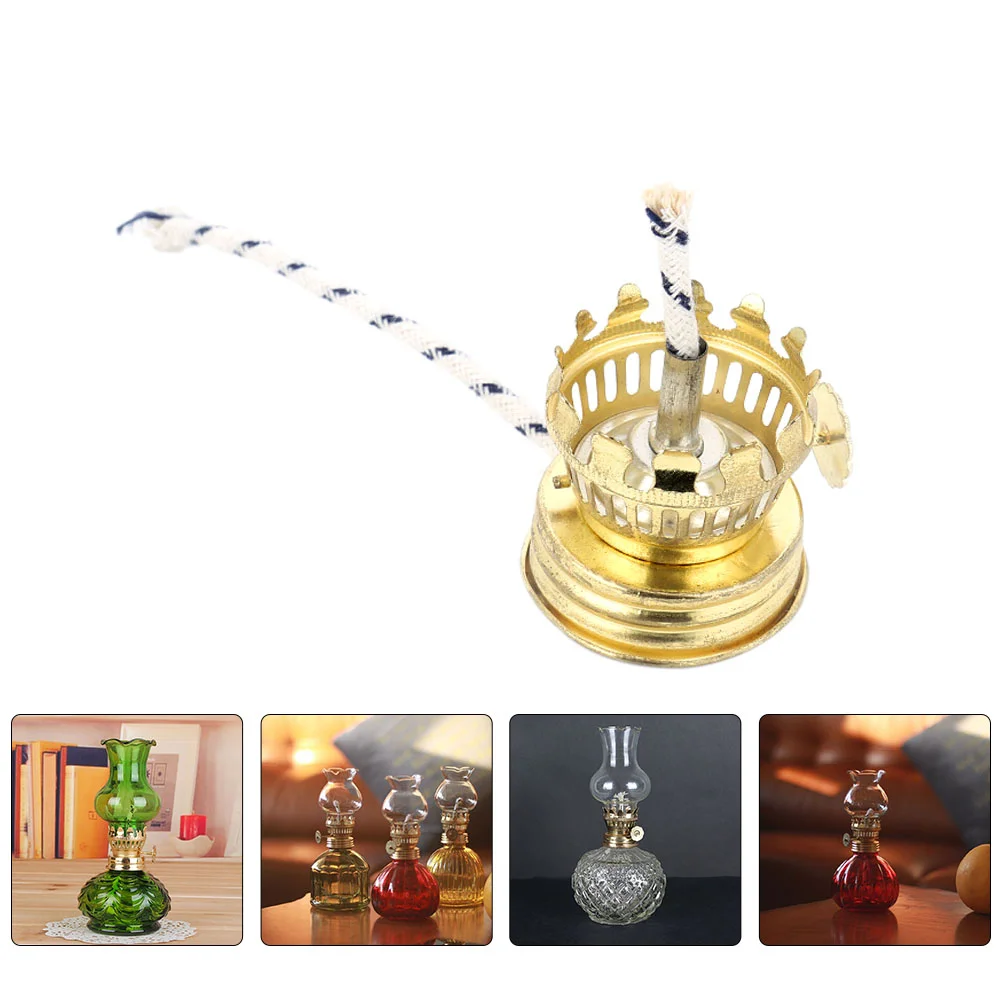 

Lamp Oil Wick Replacement Kerosene Burner Wicks Holder Parts Light Chimney Holders Essential Accessories Diy Fiberglass Torch