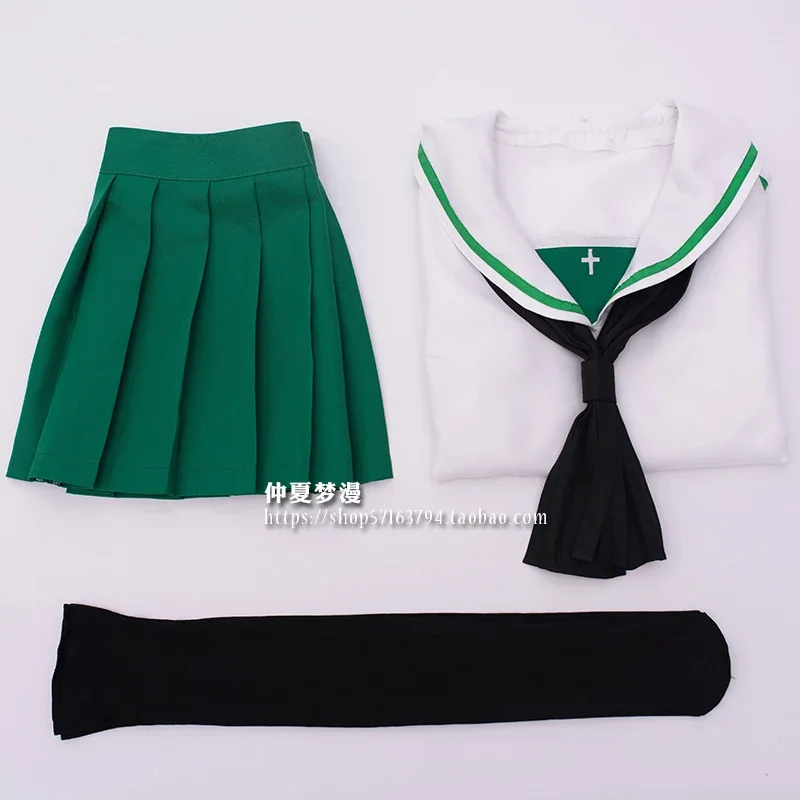 Косплей-костюм унисекс из аниме GIRLS und PANZER Nishizumi Miho/saori takebe/yukari akiyama/Reizei Mako