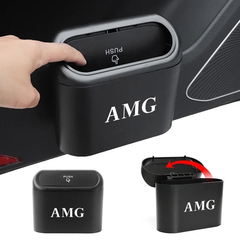 Автомобильный мусорный бак-раскладушка для Mercedes Benz W124 GLA GLC ML GLB GLK GLE GLS G63 GLC43 G350d