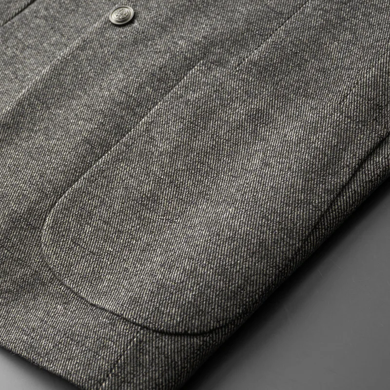 Новое поступление модный Suepr большой осенний повседневный мужской одинарный