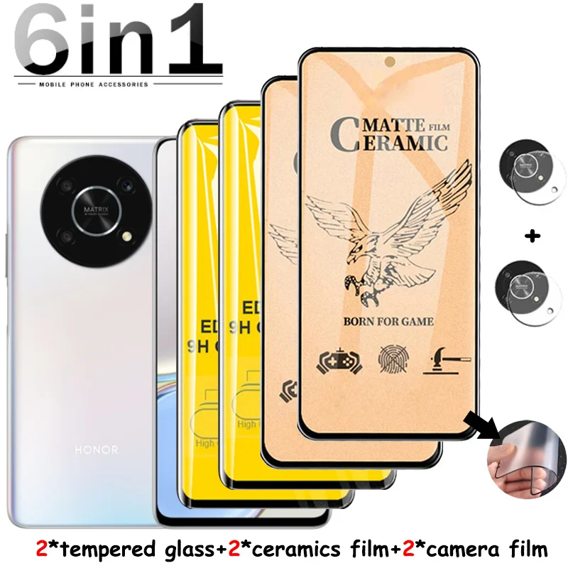 

Ceramic, vitre protection honor magic 4 lite tempered glass /soft glass magic 4 lite x7 x9 x8 glass film for honer magic4 lite ecran screen protector honer magic 4 lite 5G
