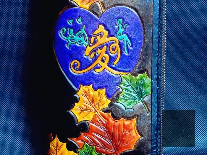 Женские кошельки ручной работы из воловьей кожи длинный клатч кошелек