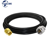 f to sma jumper cable f type male plug to sma male extension cable rg58 sma to f rf coax adapter cable 30cm 50cm 1m 2m 3m 4m 5m