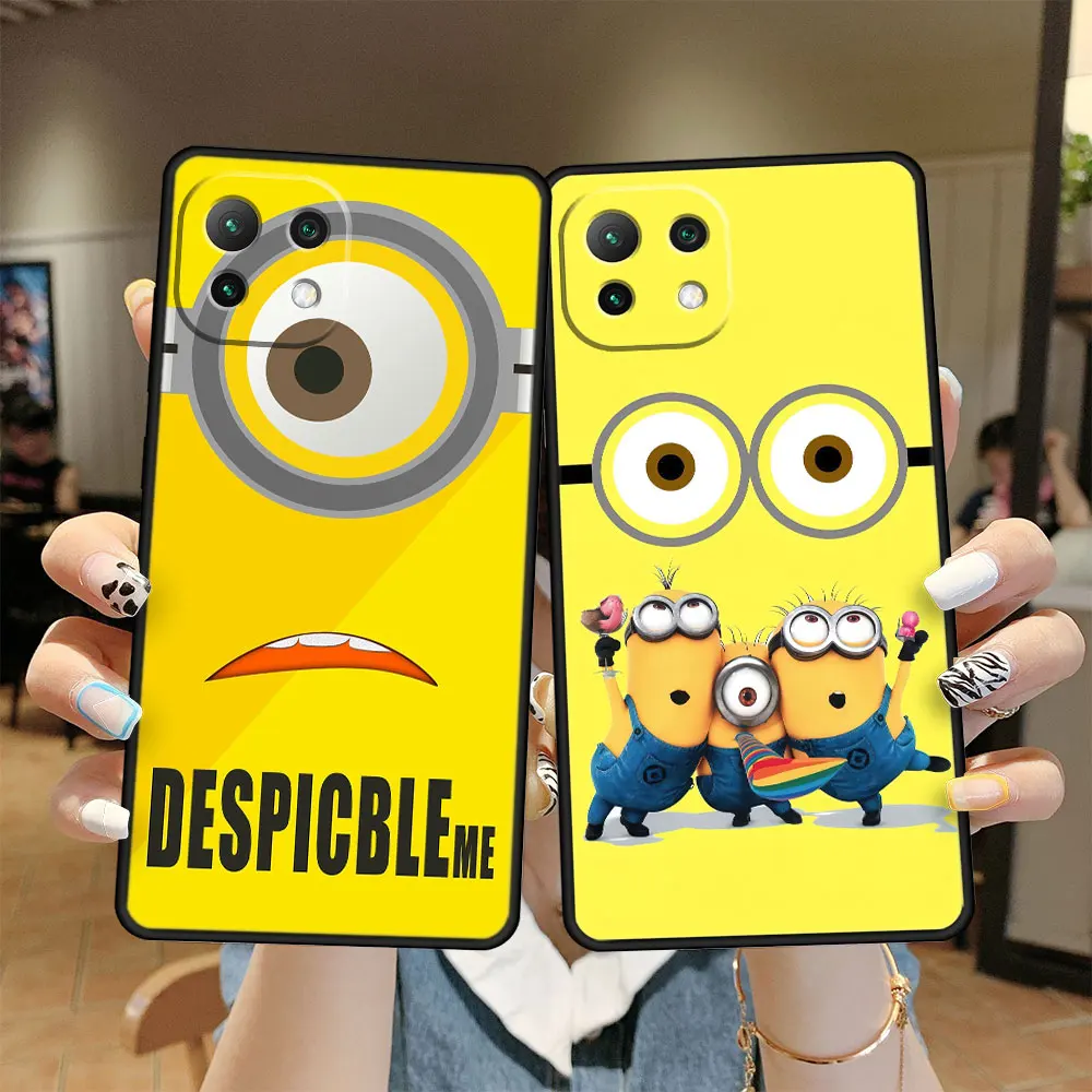 

Case for Xiaomi Redmi 12 K50 Note Mi 11 10T 11T Lite Pro 12X K40 10 Gaming Soft Print Fashion Despicable Me Minions Movie Cell