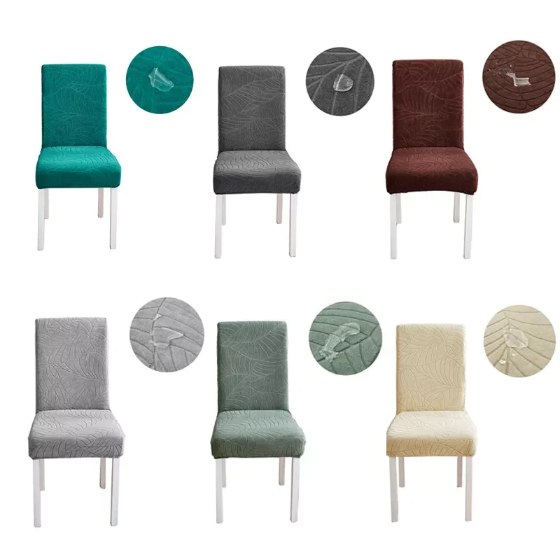 

New in chair cover for dining room thick material chair slipcover protect from pets and kids decoration christmas decoration nav