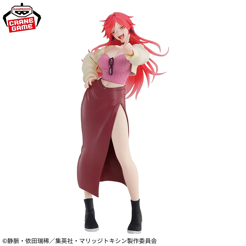 Фото В наличии: Фигурка Banpresto Marriage Toxin Кимиэ Арашияма GLITTER&GLAMOURS, 22 см, аниме-фигурка с прозрачными волосами, коллекционный декор, подарок №2