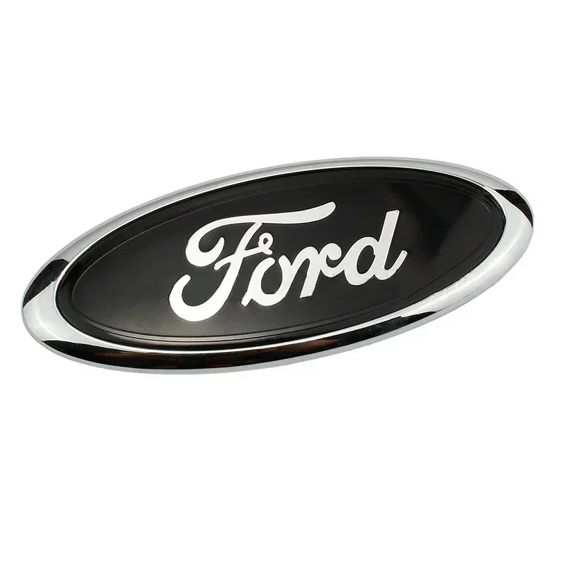 Наклейка-эмблема на переднюю часть автомобилябагажник 15x6 см для Ford Mondeo Mk4 Mk5 Mk3, Ecosport, Fiesta, Escape, Transit, Kuga, Focus, Fusion, Ranger (art.: 3920da7ae4e19) - 3920da7ae4e19